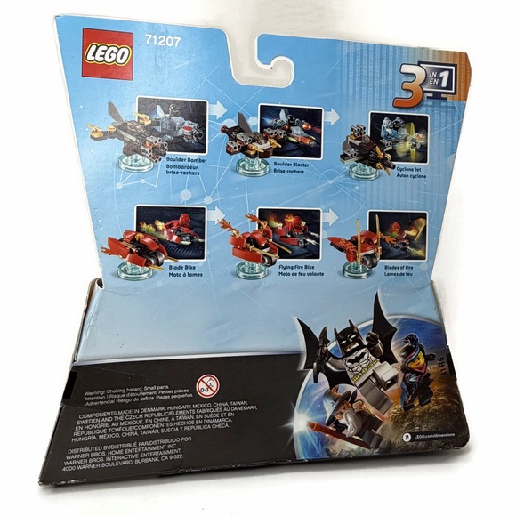 LEGO Dimensions Ninjago Team Pack 97 Pcs Cole & Kai 71207 New - Picture 2 of 8